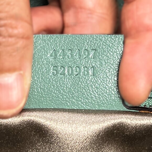 Gucci 443497 GG Marmont Sequin Shoulder Bag - Picture 9 of 12